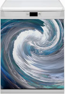Produktbild von Abwaschbar 60x70 cm Geschirrspüle Magnetmatte Küche Dekorative  - Wirbel