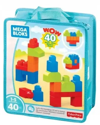 Produktbild von MEGA BLOKS FKL01, Bausatz, 1 Jahr(e), Kunststoff, 40 Stück(e), 643,6 g