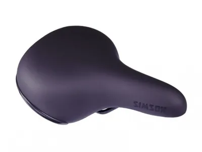 Image de Selle City unisexe noire