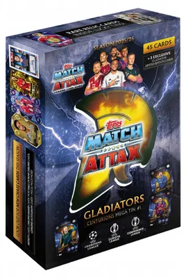 Obrázok produktu pre Mega Pack No. 1 Match Attax 2025/26 Topps Centurions Football Cards