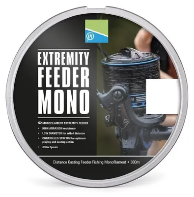 Obrázok produktu pre Preston Innovations Extremity Feeder Monofilné vlasce 300 M Transparentné 0,200 mm Transparentné 0,200 mm