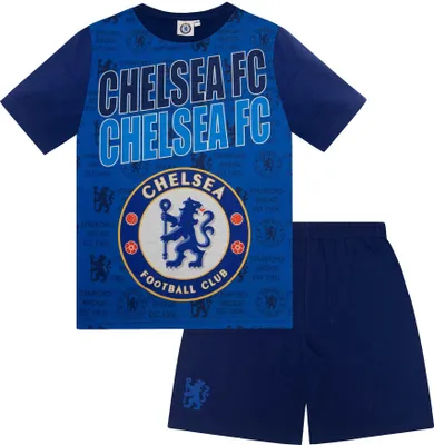 Obrázok produktu pre Chelsea FC - Pyžamo s kraťasmi pre chlapcov GF912 (152-158) (modré)