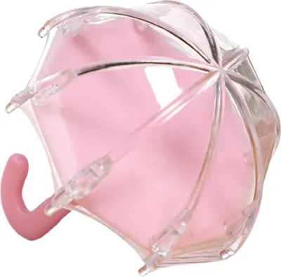 Produktbild von Candy Box Umweltschutz wasserfestes Regenschirmform Hochzeitsgarten Dekorpille für Party für Party-Rosa