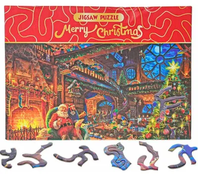 Immagine prodotto di Puzzle di Natale con Babbo Natale 468 pezzi