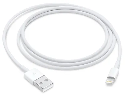 Obrázok produktu pre Apple MXLY2ZM/A, 1 m, Lightning, USB A, Samec, Samec, Biela