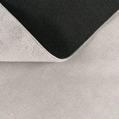 Produktbild von TT Home Wohnzimmer Teppich Kurzflor Anti-Rutsch Rückseite Unifarben Modern Waschbar Größe 240x340 cm