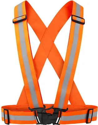 Produktbild von Korntex KXZBAND | Reflective Body Belt Prague Sicherheitsweste - Farbe: Orange - Größe: One Size