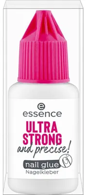 Produktbild von Essence 946684, 8 ml, 1 Stück(e), Flasche, ETHYL CYANOACRYLATE, POLYMETHYL METHACRYLATE, HYDROQUINONE.