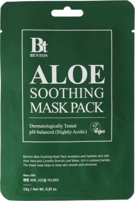 Zdjęcie produktu dla Benton Aloe Soothing Mask Pack 23 g