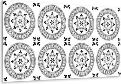 Obrázok produktu pre Orientálny vzor - samolepiace obklady - PVC obklady - vinylové samolepiace obklady - 3D obklady bez vŕtania - samolepiace tapety do kuchyne a kúpeľne - samolepiaca fólia na obklady - 100x50 cm