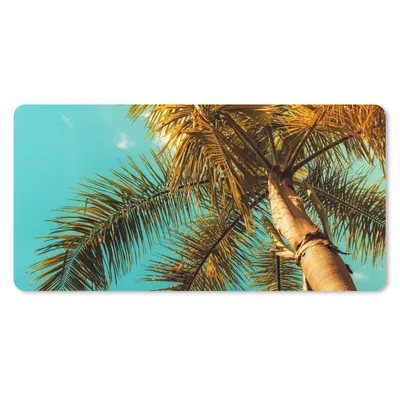 Produktbild von MuchoWow® Schreibtischunterlage Palme - Sommer - Tropisch 80x40 cm - XXL Mauspad - Gaming Mauspad