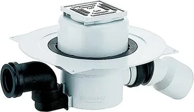 Zdjęcie produktu dla Dallmer 551153 Odpływ podłogowy 55 E, DN 50/DN 70,