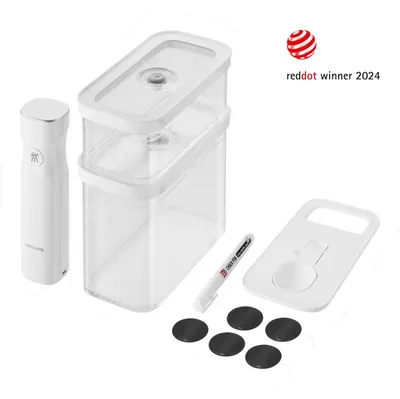Produktbild von ZWILLING Fresh & Save, Transparent, Weiß, Tasten, Box, 2 Stück(e), 5 Stück(e), Bisphenol A (BPA)