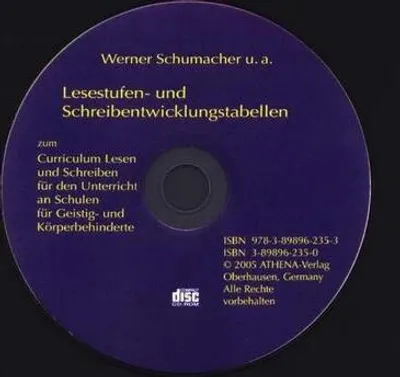 Produktbild von Schurad, H: Lesestufen- und Schreibentwicklungstab./CD-ROM