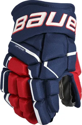 Immagine prodotto di Guanti Bauer Supreme MACH Senior blu navy/rosso/bianco 15 pollici