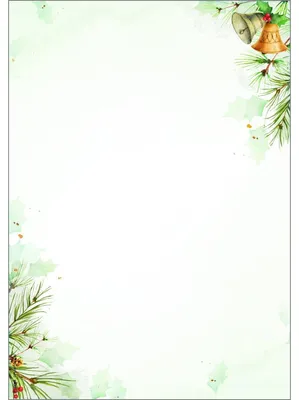 Productafbeelding van Kerstpapier A4, 90g, met belletjes, 25 vellen
