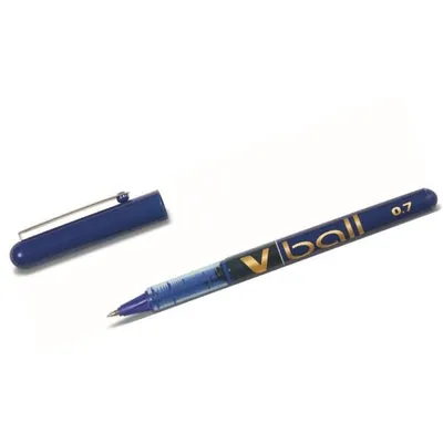 Obrázek produktu pro Pilot V-ball, Jednoduchá propiska, Modrá, Modrá, 0,5 mm, 0,7 mm, Střední