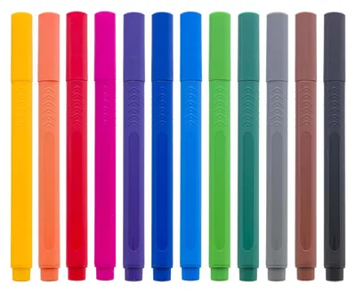 Image de Bruynzeel Fineliner Mini Set 12 Couleurs