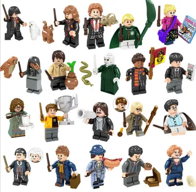 Produktbild von 20 kleine Puppenspielzeug Harry Potter-Serie Kinderbausteinspielzeug