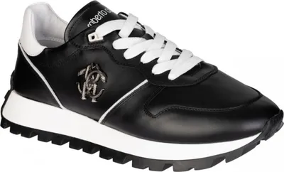 Produktbild von Roberto Cavalli Herren Halbschuhe Modell 22541A Schwarz, ganzjährig tragbar