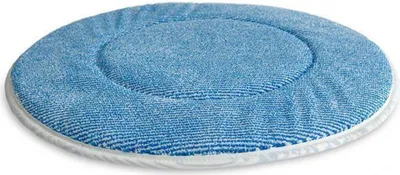 Produktbild von Janex Microfaser-Pads - blau - 205 mm - 10 Pads f. Reinigungsmaschinen