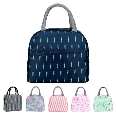Produktbild von Lunch Tasche, Kühltasche für Mittagessen, Picknicktasche, wasserdicht für Arbeit, Schule und Ausflüge