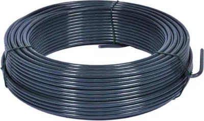 Produktbild von Pvc-Beschichteter Verzinkter Draht 2,0 Mm Graphit... - Dru 2.0 P Gr