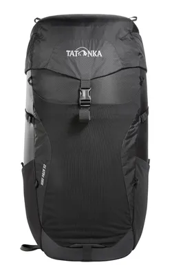 A black TATONKA Hike Pack 32 backpack is shown against a white background.