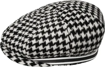 Kangol BLOCK ZIG DRIVING CAP K5472 in schwarz