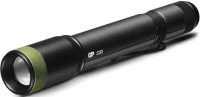 Obrázok produktu pre GP Lighting C33, Baterka, Čierna, Zelená, Hliník, 1 m, IPX4, LED