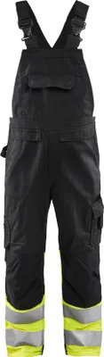 Produktbild von Blakläder® High Vis Latzhose 2662 1800 in div. Farben, Farbe:marineblau/high vis gelb, Größe:62