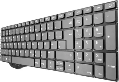 Produktbild von DEUTSCHE-Tastatur Keyboard kompatibel für Lenovo IDEUTSCHEaPad 320-15ISK (80XH01JCGE)