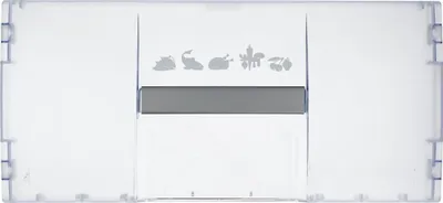 Produktbild von easyPART passend für 4312290200 Beko Schubladenblende für Gefrierschublade oben mitte in KühlGefrierKombination