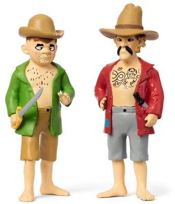 Image de Figurines de pirates, coffret de jeu, Pippi Langstrumpf, jouet de pirate pour enfants