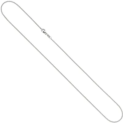Produktbild von 1,5mm Ankerkette Platinkette Halskette Halsschmuck aus 950 Platin, 70cm