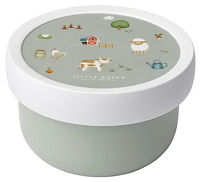 Productafbeelding van Snackbox voor kinderen - Campus - 300 ml - BPA-vrij - Little Farm