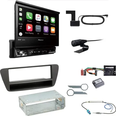 Produktbild von Pioneer AVH-Z7200DAB Digitalradio Bluetooth CD DVD USB Einbauset für Audi Q3 8U