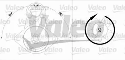 Produktbild von Valeo Starter  455889