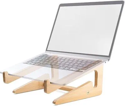 Produktbild von Famanu Laptopständer höhenverstellbar bis 100 cm - für Büro, Bühne oder DJ-Studio