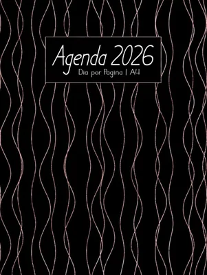Immagine prodotto di Agenda 2026, formato A4, con una pagina per giorno