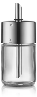Produktbild von WMF 06.3661.6040, 250 ml, Glas, Silikon, Edelstahl, Edelstahl, Transparent, 66 mm, 66 mm, 150 mm
