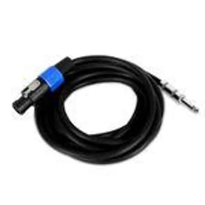 Produktbild von Star 6,3mm-Klinke auf PA-Stecker Kabel 5m passend für DJ System-PA Set/Boxen + Verstärker + 4 Kanal Mischpult