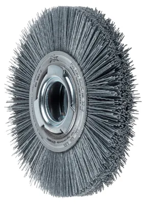 Produktbild von PFERD 43701181, Schleifbürste, Universal, Siliciumcarbid, 6000 RPM, Rund, 5,08 cm