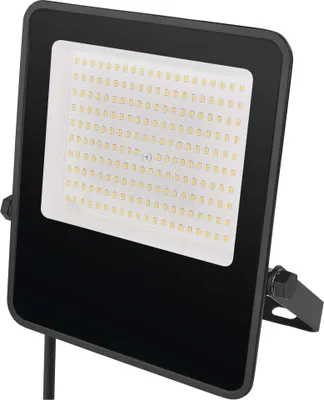 LED reflektor VISIO, 100 W, černý, neutrální bílá