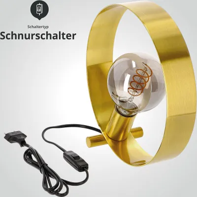 Produktbild von 24314 Tischleuchte "Maya" gold