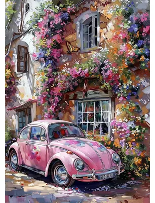 Produktbild von Diamantmalerei-Set – Blume – 30 x 40 cm – 5D – Für Erwachsene