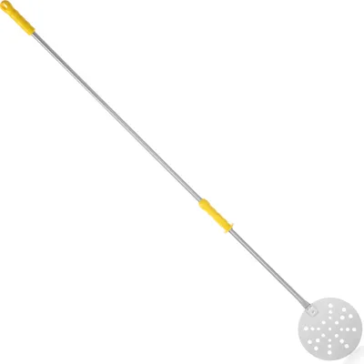 Produktbild von Pizzawendeschaufel mit beweglichem Griff, gelocht, Durchmesser 220 (H) 1700 mm Lilly Codroipo Hendi 617786