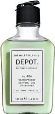 Immagine prodotto di Depot Gel da barba n. 406 Gel da barba trasparente 100 ml