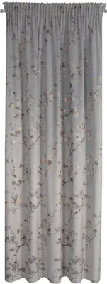 Produktbild von Eurofirany 460196, Durchscheinend, Silber, Muster, Polyester, Aufhängungshaken, 200 g/m²