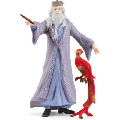 Produktbild von Schleich Wizarding World Dumbledore & Fawkes 42637 (42637)
